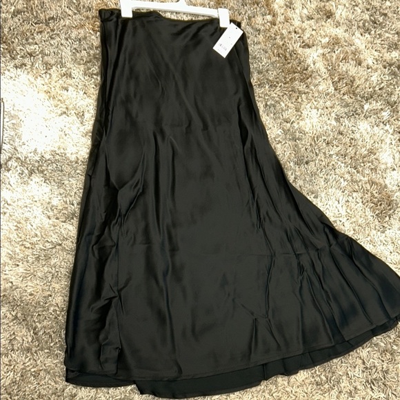 wild fable Dresses & Skirts - Wild Fable Black Asymmetrical Maxi Skirt A-Line
